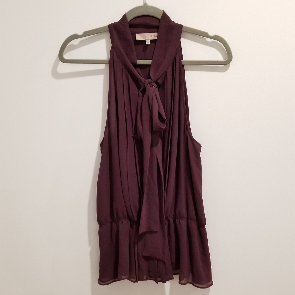 Heed semi sheer top